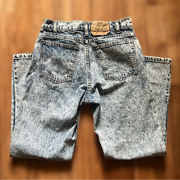 RARE Vintage 90s Levi’s Red Tag Stonewash Acid Wash - Picture 4 of 8